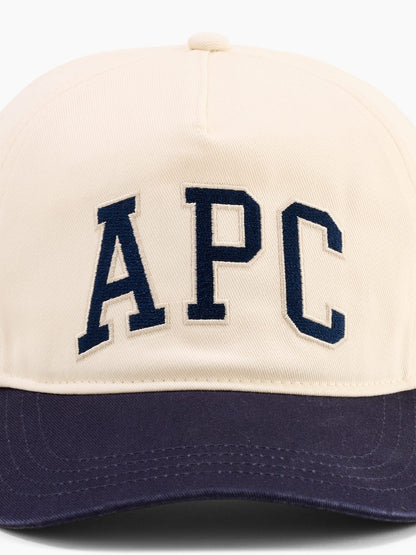 Lacivert Gap × A.p.c. Logo Beyzbol Şapka