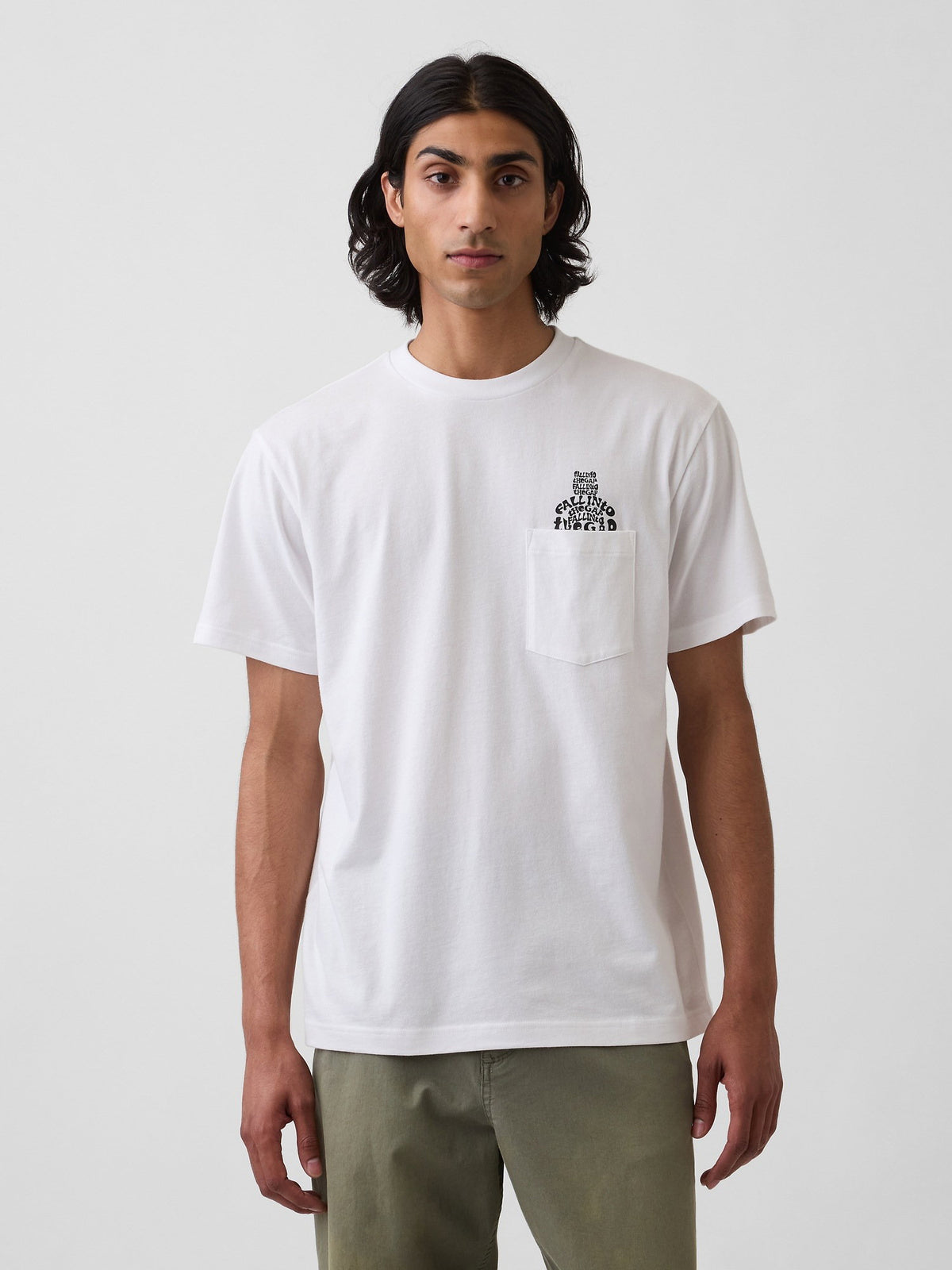 Sarı Everyday Soft Relaxed Brannan Bear Cepli T-shirt