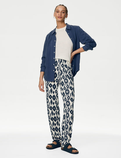 Tapered Fit Örme Pantolon