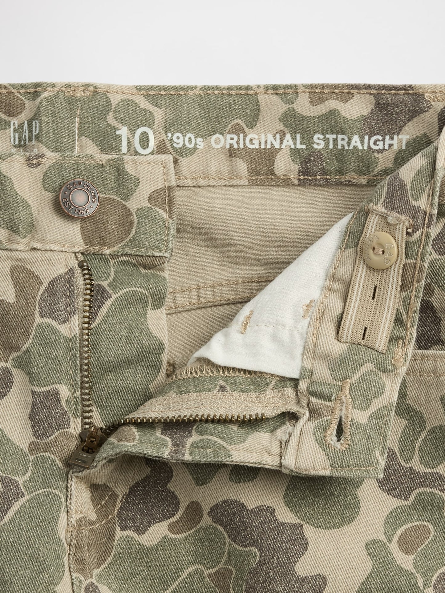 Kamuflaj Original Straight Jean