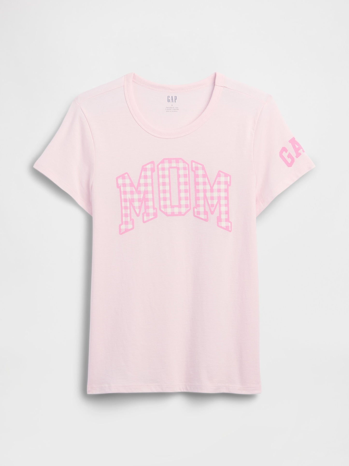Açık Pembe Favorite Grafik T-shirt