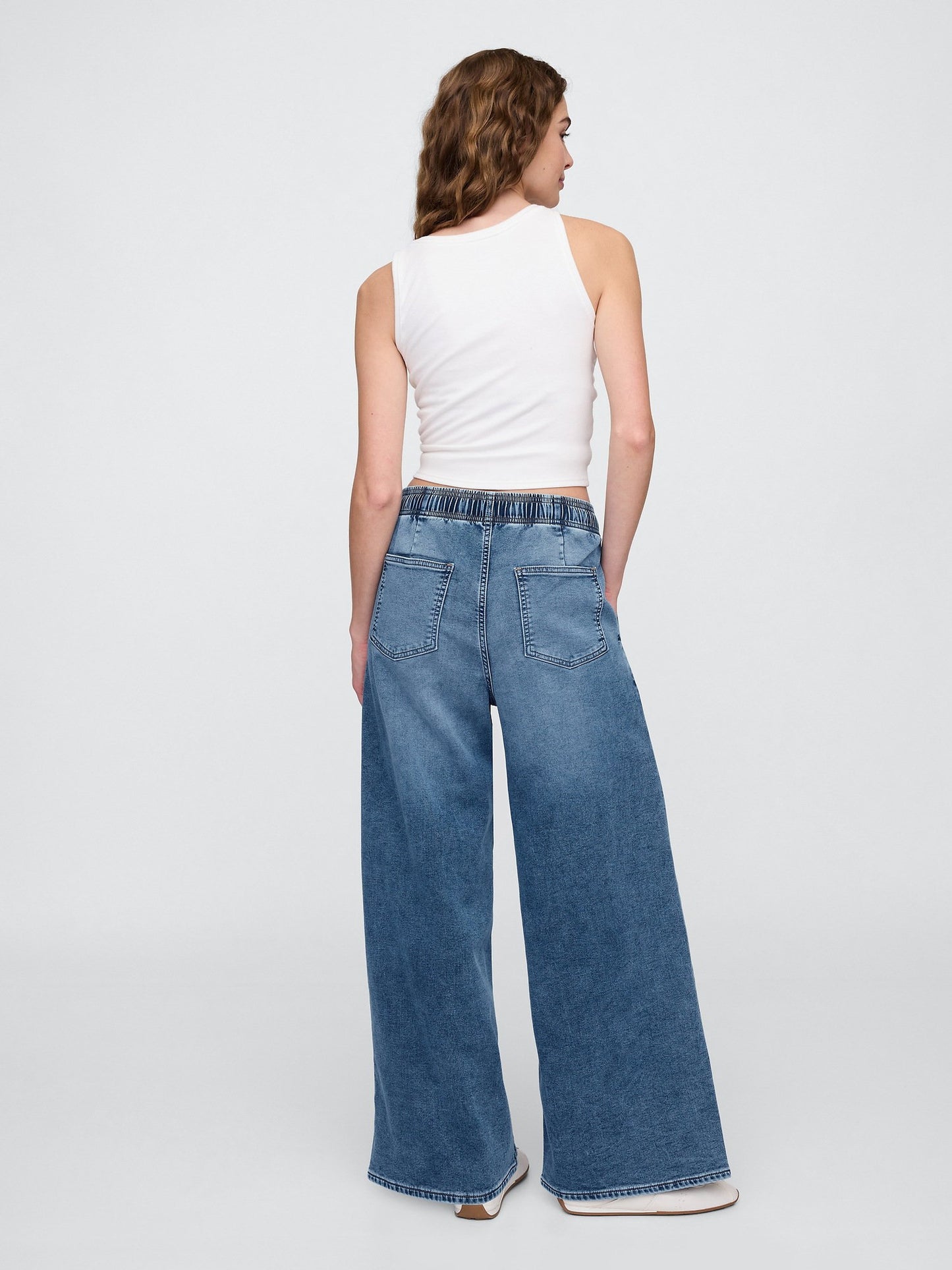 Mavi High Rise Baggy Jean Pantolon