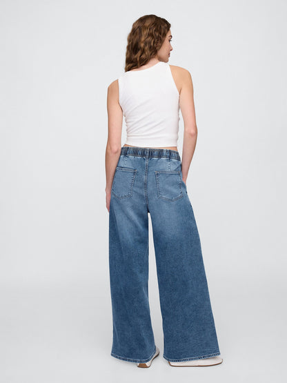Mavi High Rise Baggy Jean Pantolon