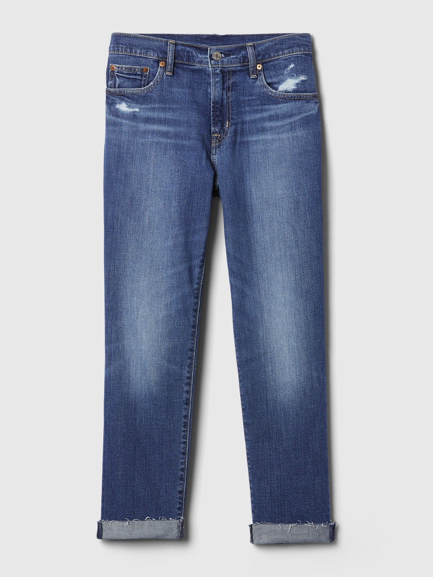 Mavi Mid Rise Washwell Girlfriend Jean Pantolon