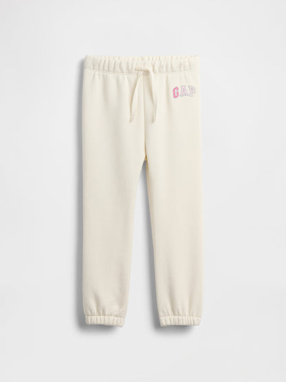 Kırık Beyaz Relaxed Logo Pull-on Jogger Eşofman Altı