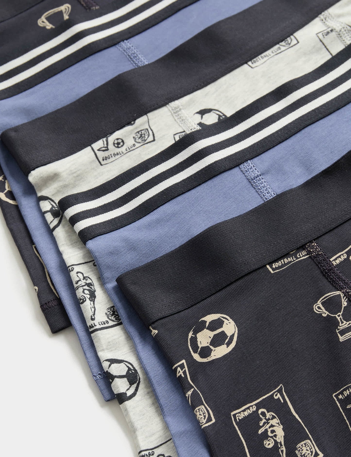 5'li Desenli Boxer