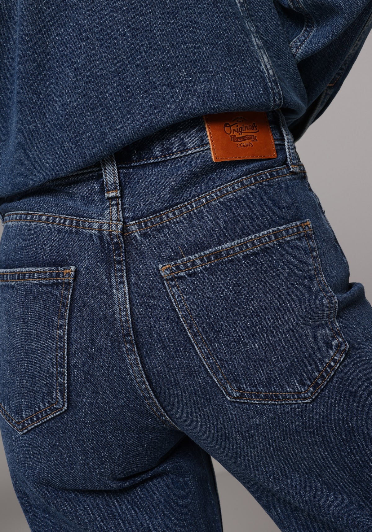 Regular Fit Kadın Dark Indigo Denim Jean Pantolon