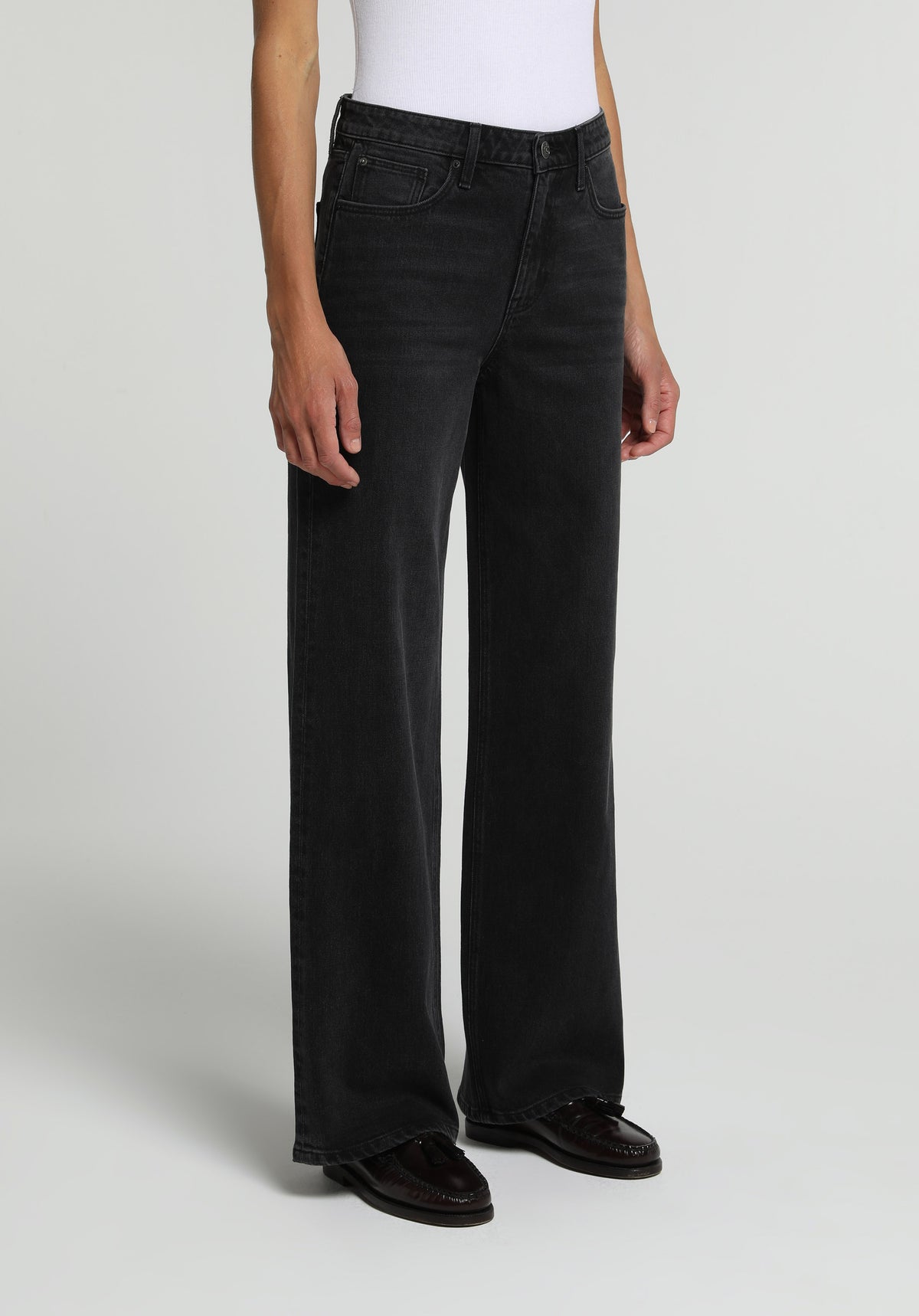 Regular Fit Kadın Anthracite Denim Jean Pantolon