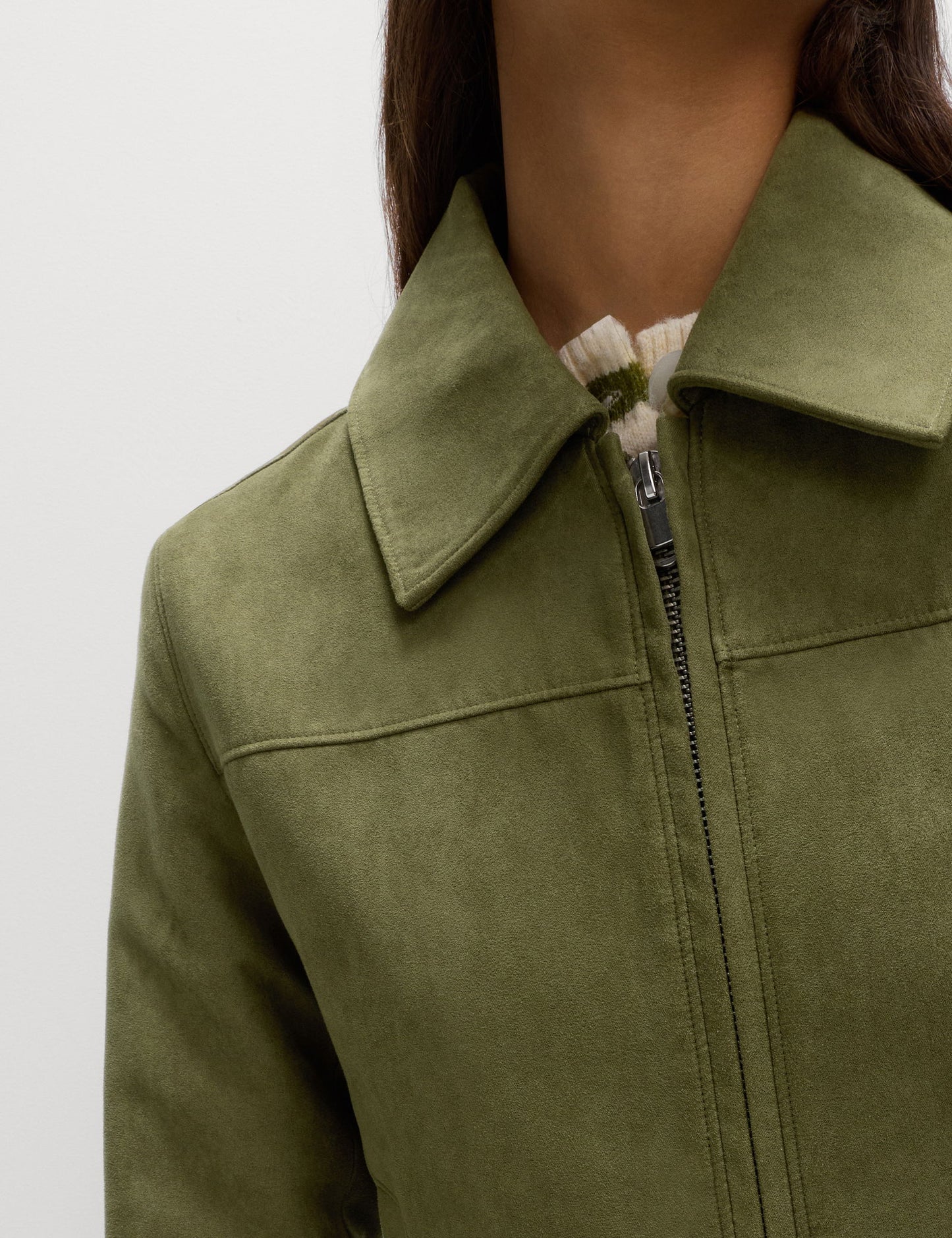 Süet Harrington Ceket