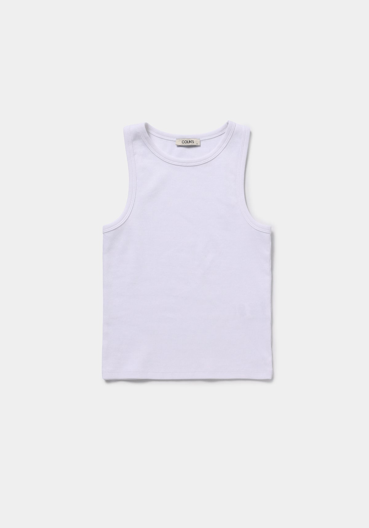 Slim Fit Kadın Beyaz Atlet