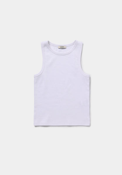 Slim Fit Kadın Beyaz Atlet
