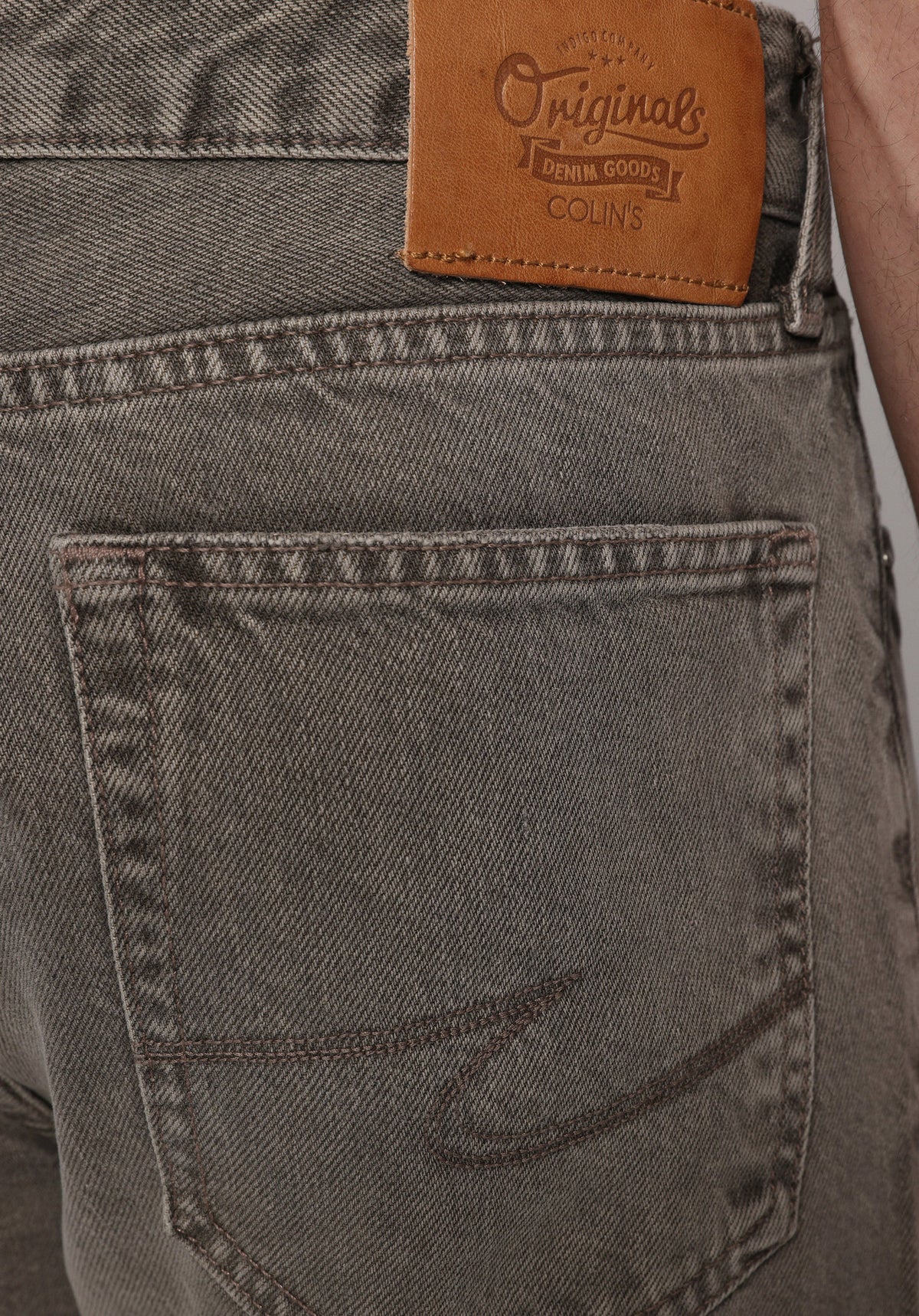 Regular Fit Erkek Over Dyed Denim Jean Pantolon