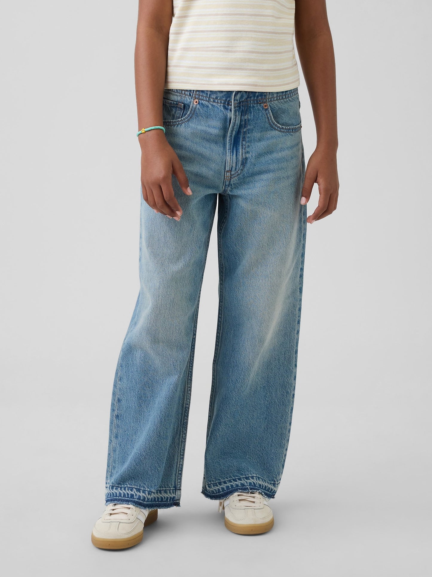 Mavi Low Rise Stride Wide-leg Jean Pantolon