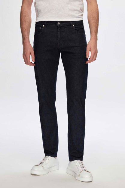 Damat Slim Fit Lacivert Efsane Denim. Hafif, Yumuşak, Rinse Yıkamalı Denim Pantolon