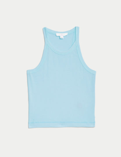 Fitilli Halter Yaka Crop Top