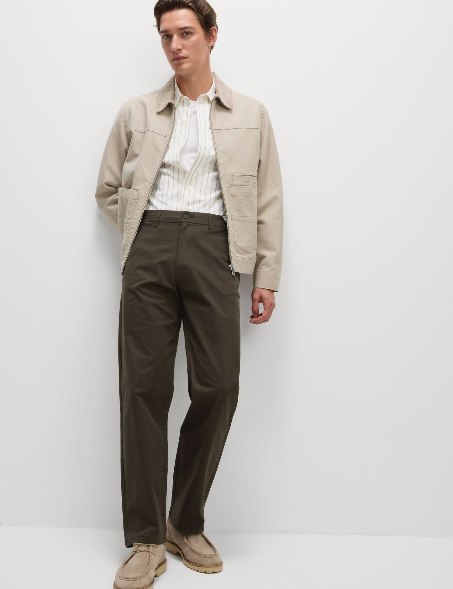 Loose Fit Chino Pantolon