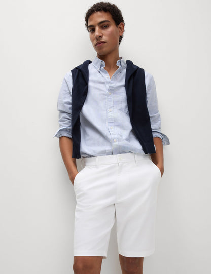 Regular Fit Streç Chino Şort