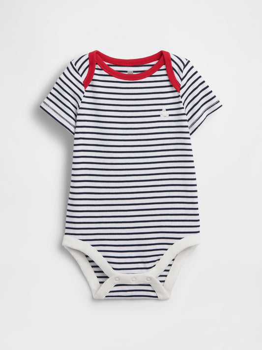 Lacivert First Favorites Organik Pamuk Bodysuit