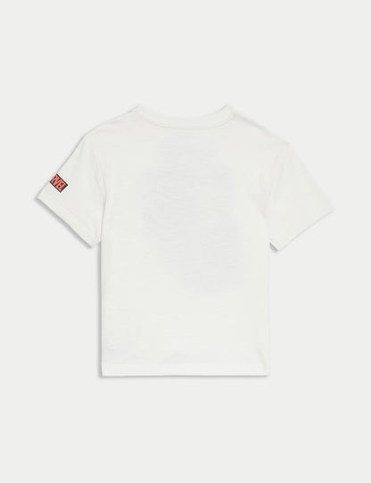 Saf Pamuklu Spider-man:trade_mark: T-shirt (2-7 Yaş)