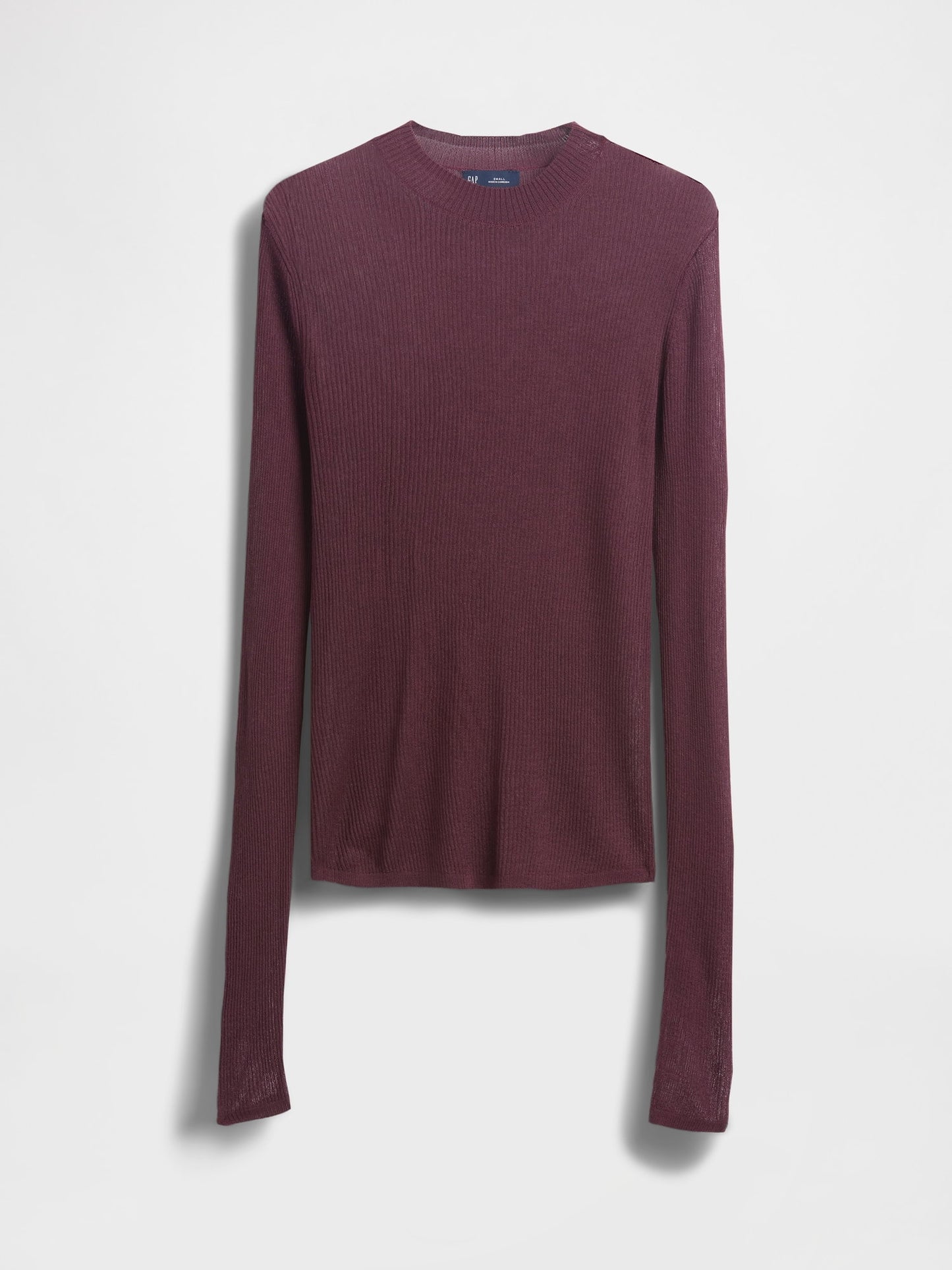 Bordo High-neck Sheer Kazak