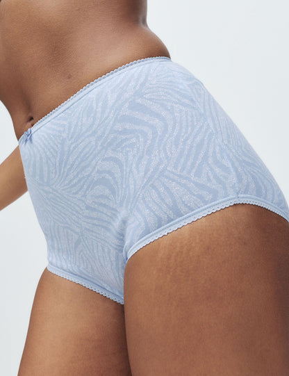 10’lu Pamuk Karışımlı Lycra Full Brief Külot Seti