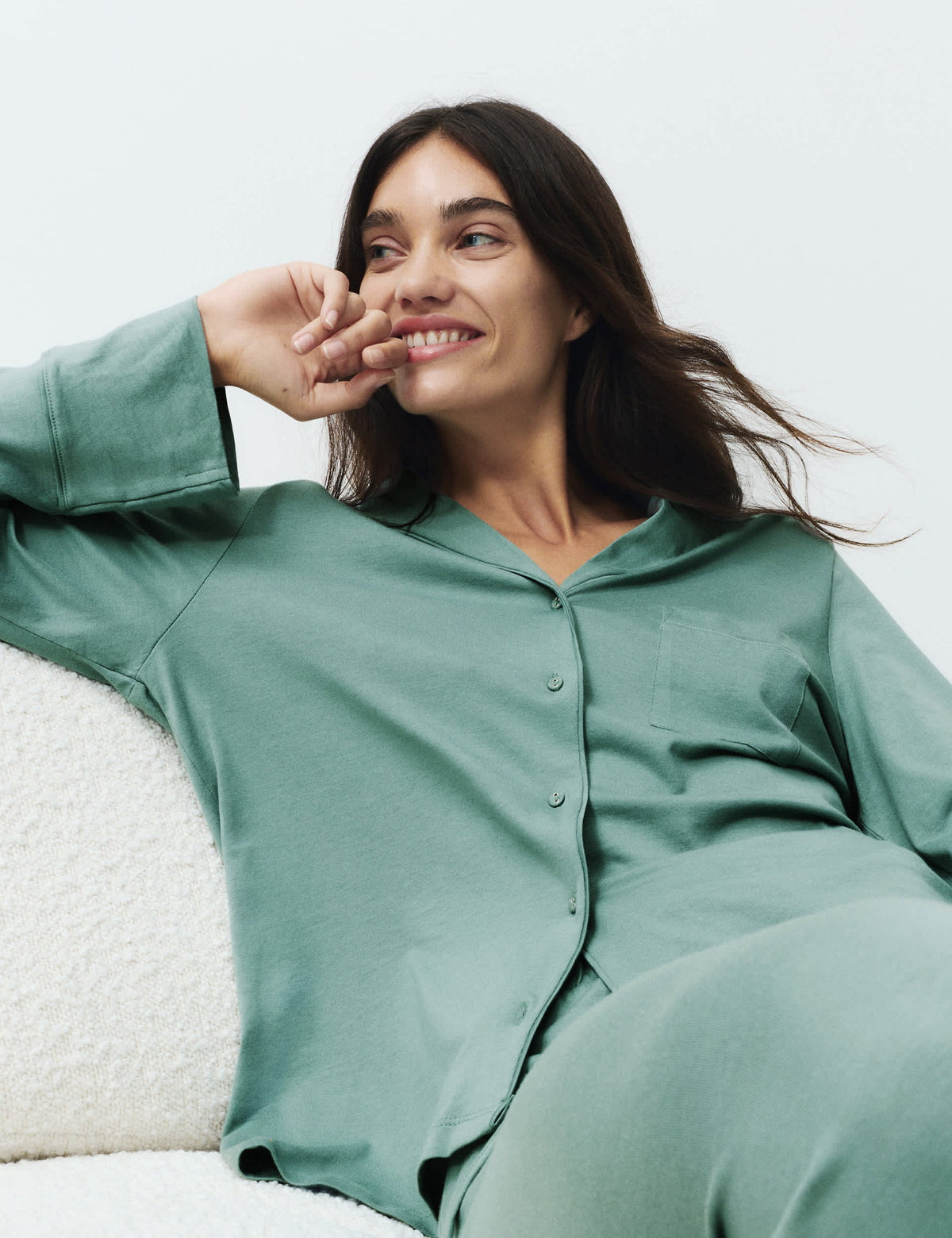 Pamuk Modal Karışımlı Pijama Takımı