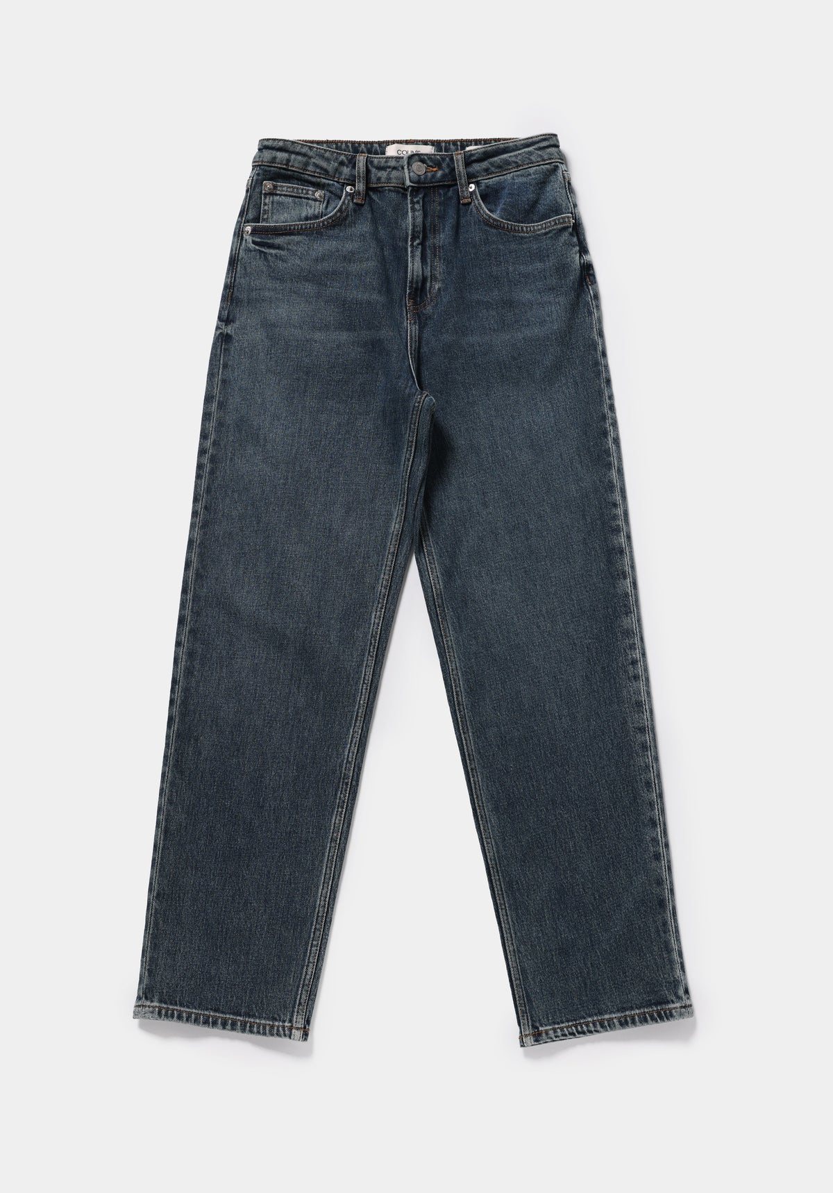 Straight Fit Kadın Indigo Jean Pantolon
