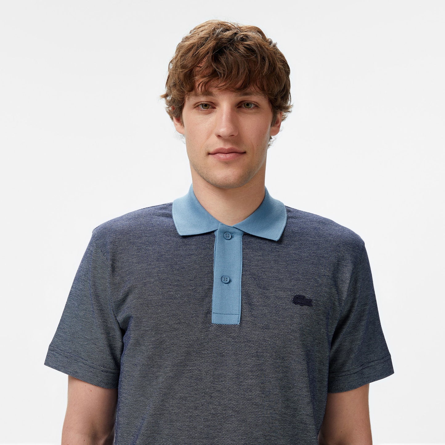 Lacoste Erkek Oversize Fit Lacivert Polo