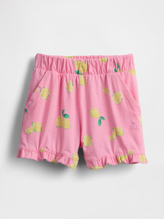 Pembe Mix & Match Ruffle Şort