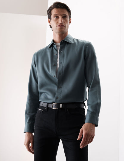 Regular Fit Easy-iron Uzun Kollu Gömlek