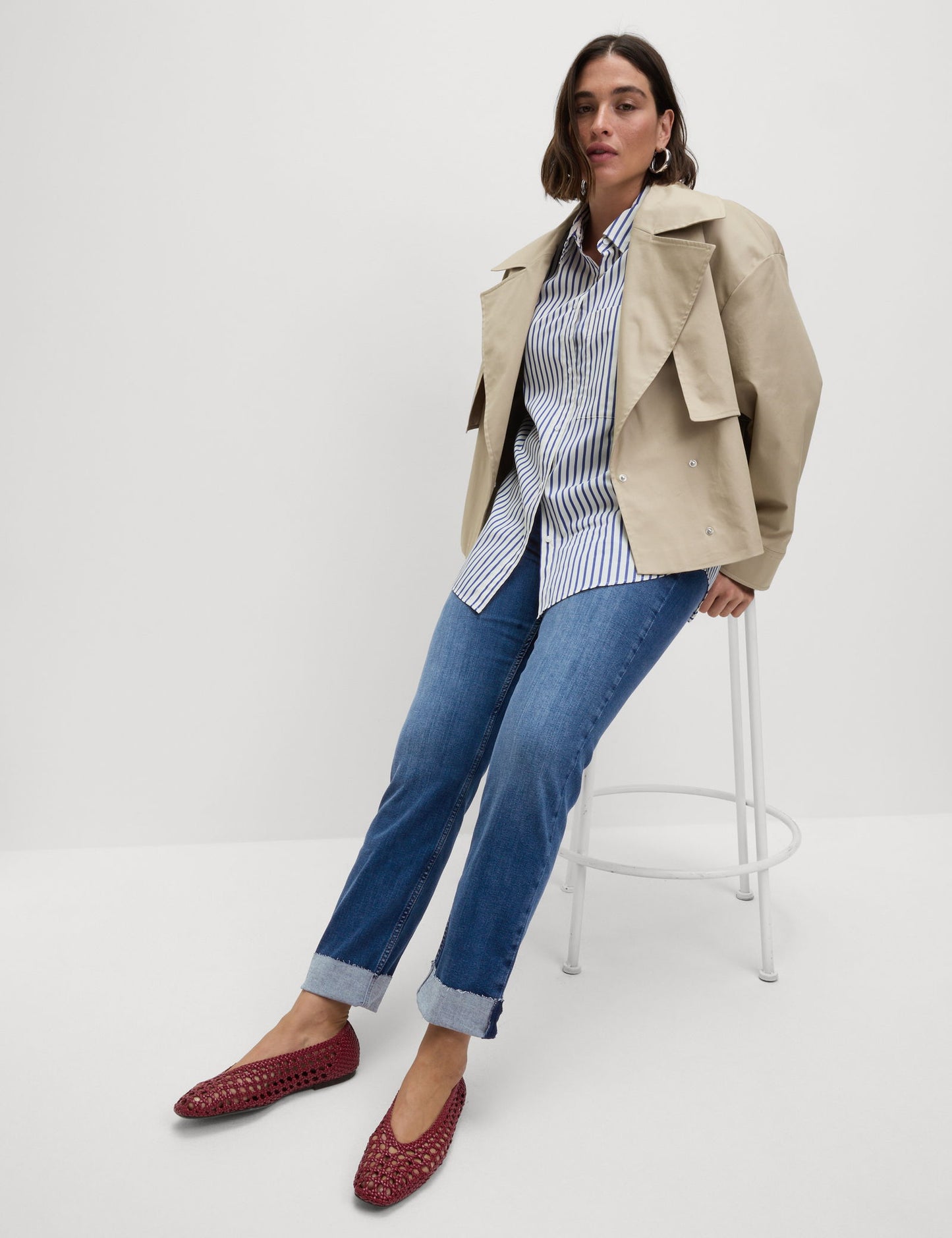 Harper Supersoft Yüksek Bel Jean Pantolon