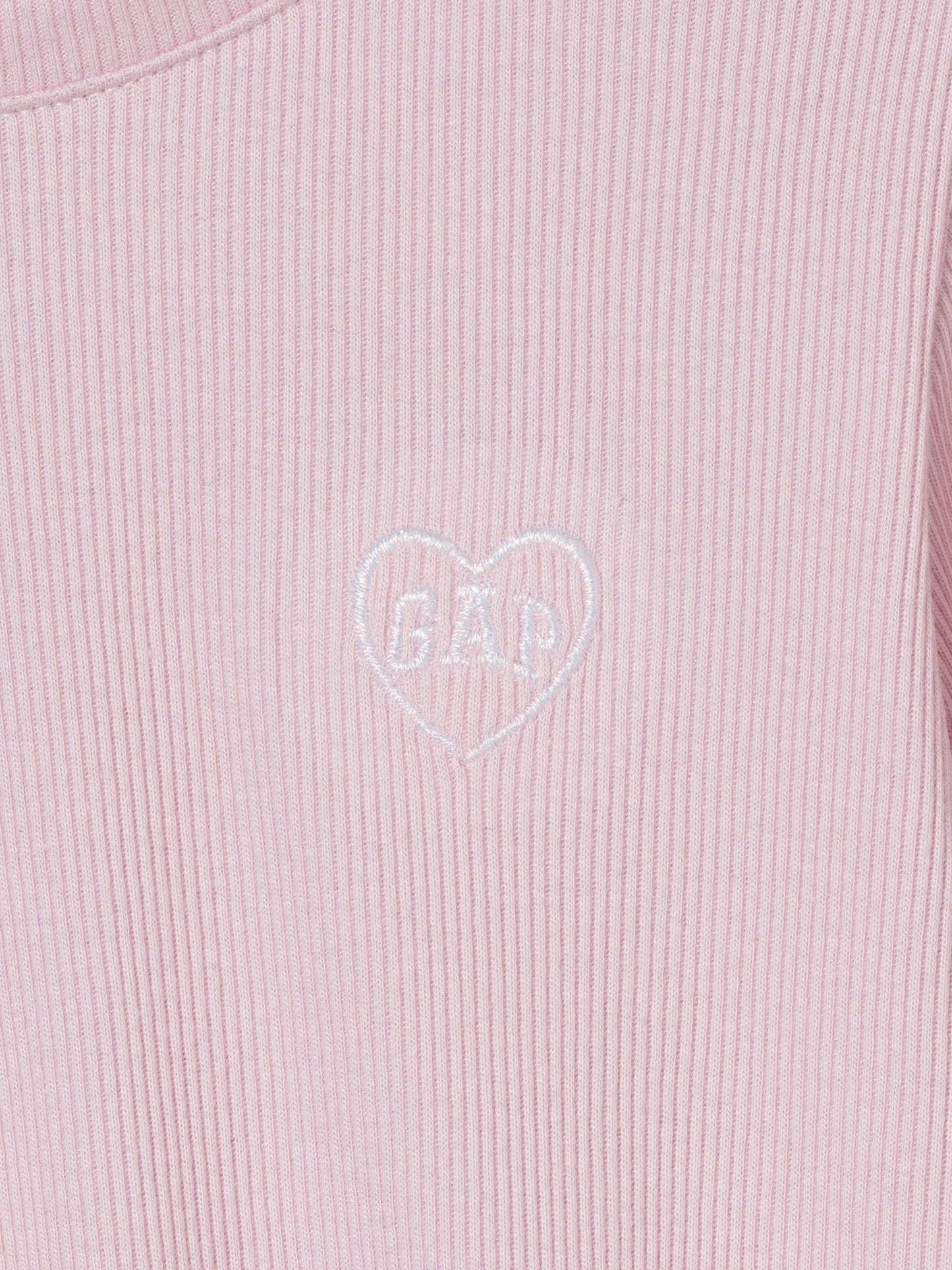 Açık Pembe Ribanalı Bisiklet Yaka T-shirt
