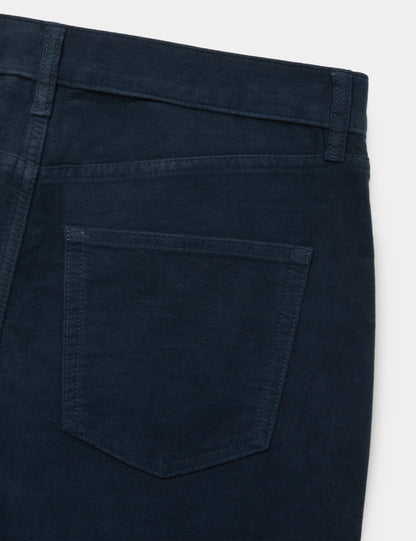 Italyan Moleskin Kumaşlı Düz Kesim 5 Cepli Pantolon