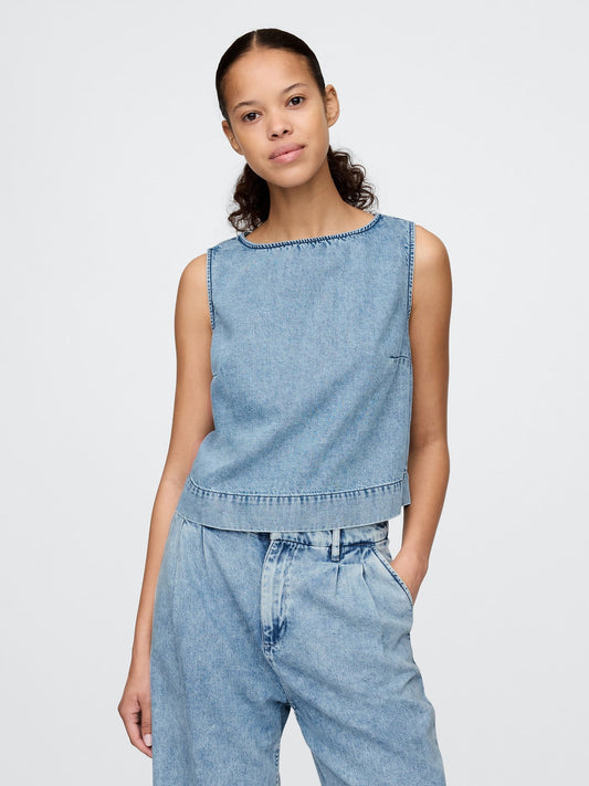Mavi Ultrasoft Denim Bluz