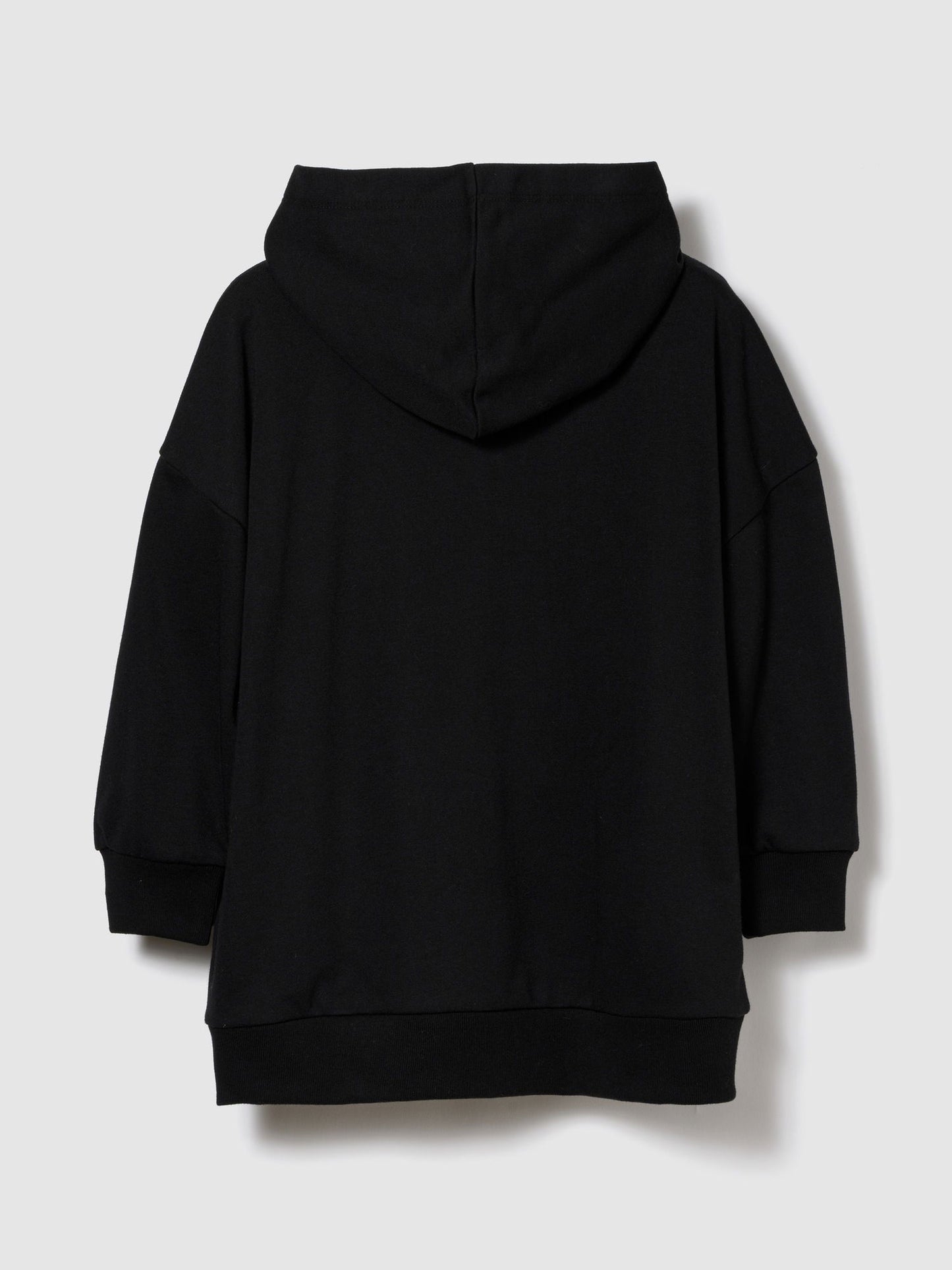 Siyah Vintagesoft Oversized Gap Logo Sweatshirt Elbise