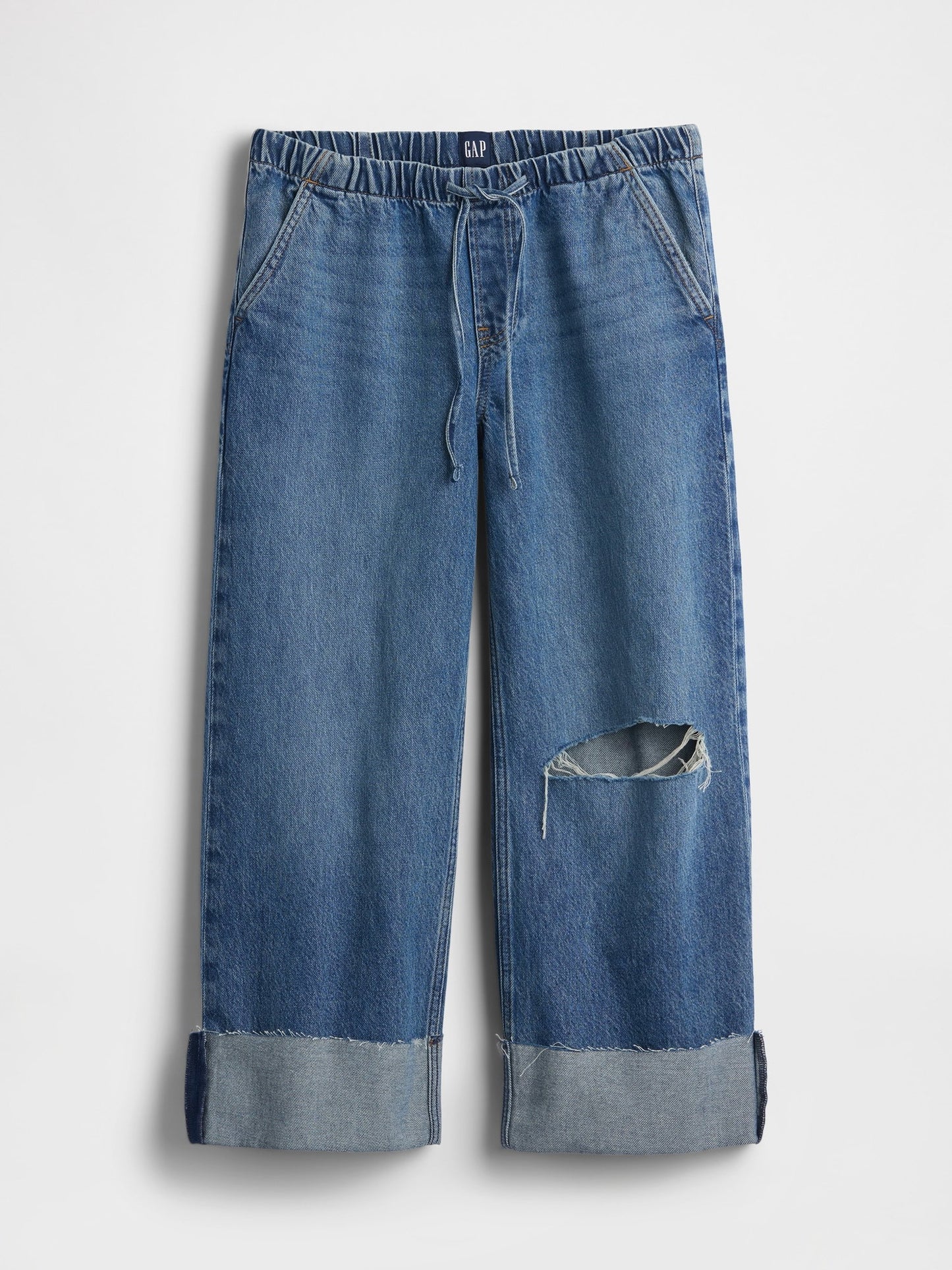 Mavi Low Rise '90s Loose Easy Crop Jean Pantolon