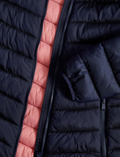 Regular Fit Kapüşonlu Puffer Şişme Mont (6-16 Yaş)