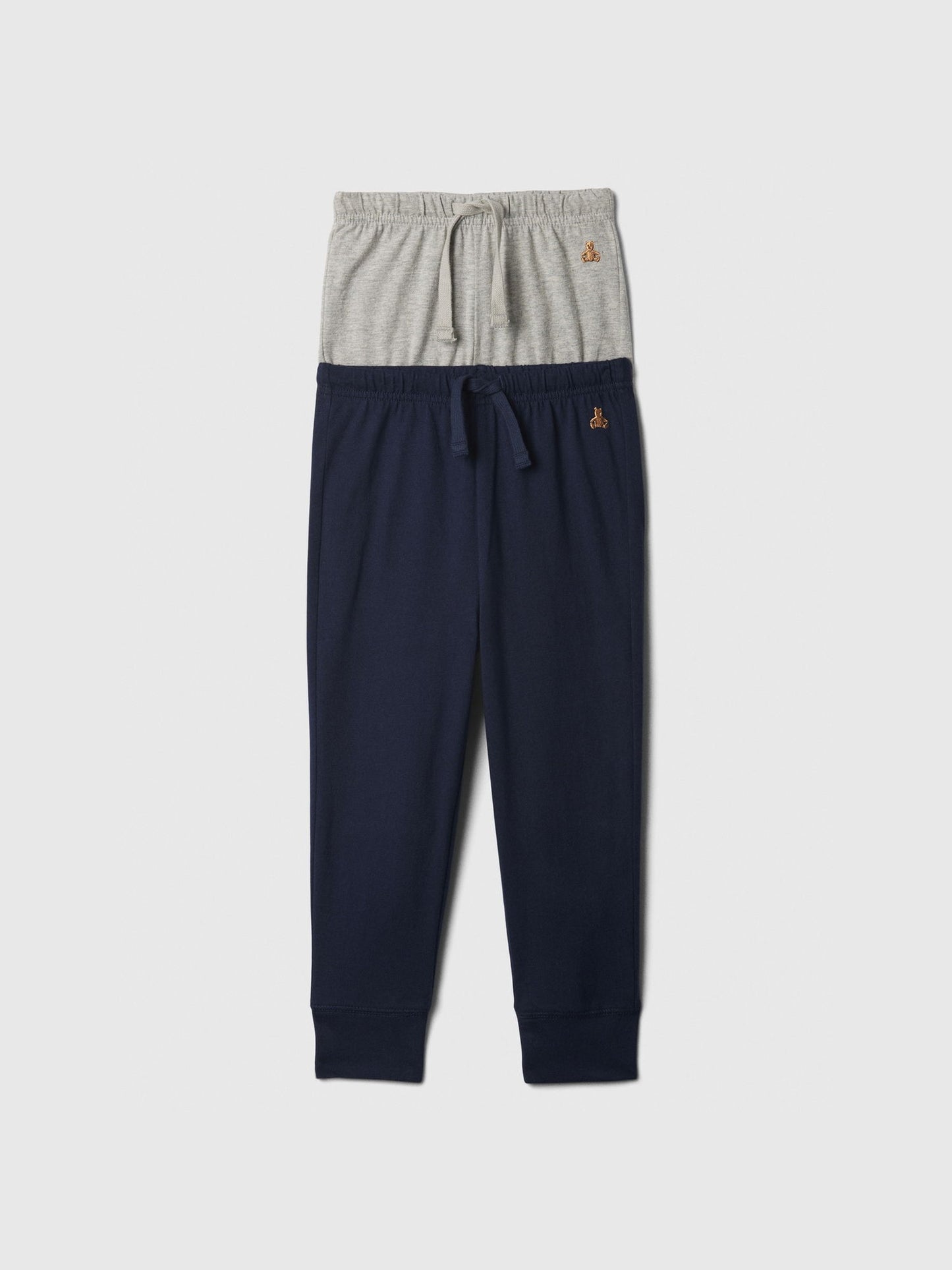 Gri Brannan Bear Işlemeli Pull-on Jogger 2'li Eşofman Altı
