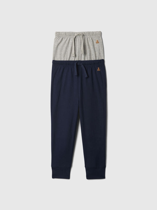 Gri Brannan Bear Işlemeli Pull-on Jogger 2'li Eşofman Altı