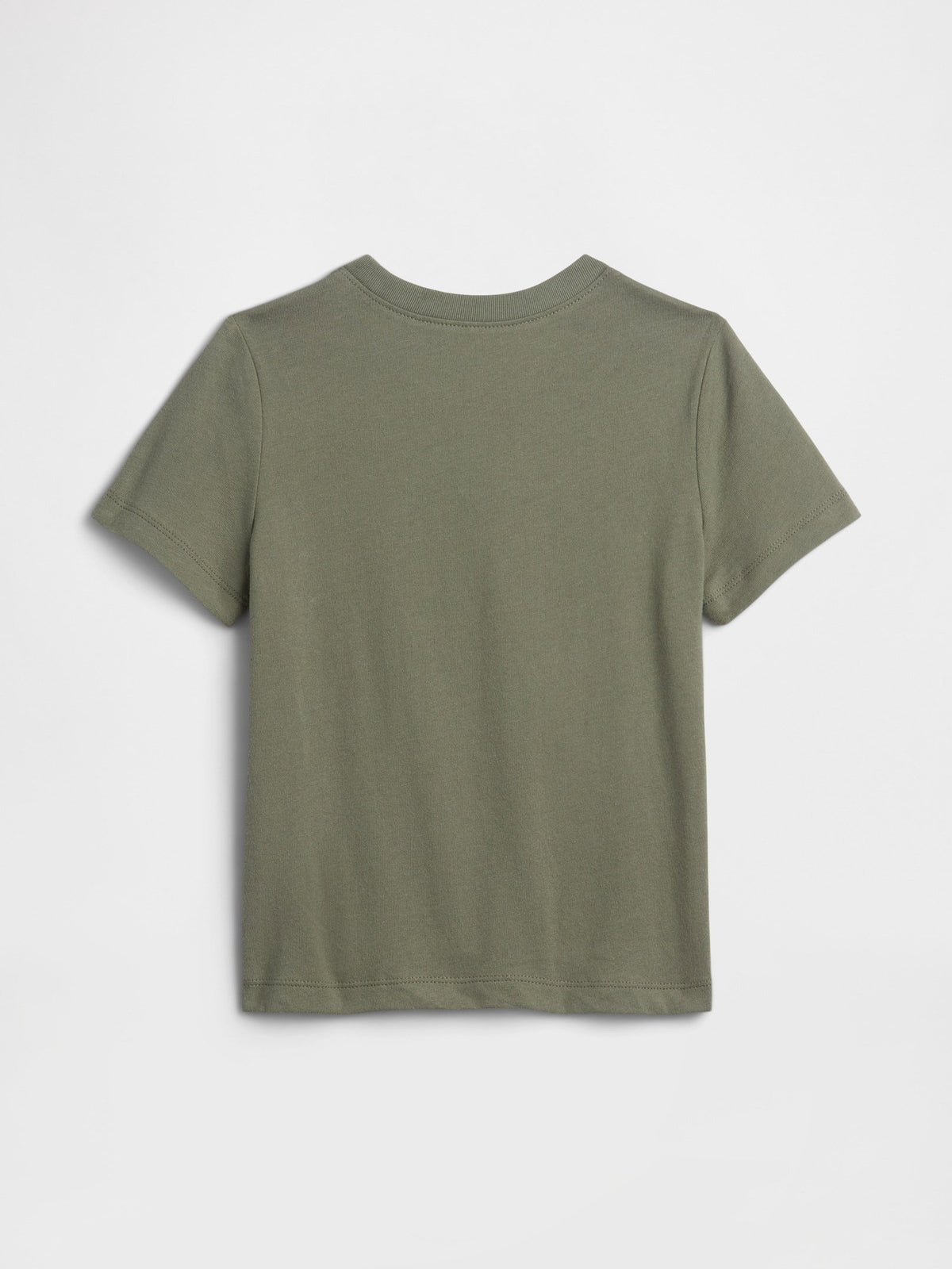 Haki Grafik Baskılı T-shirt