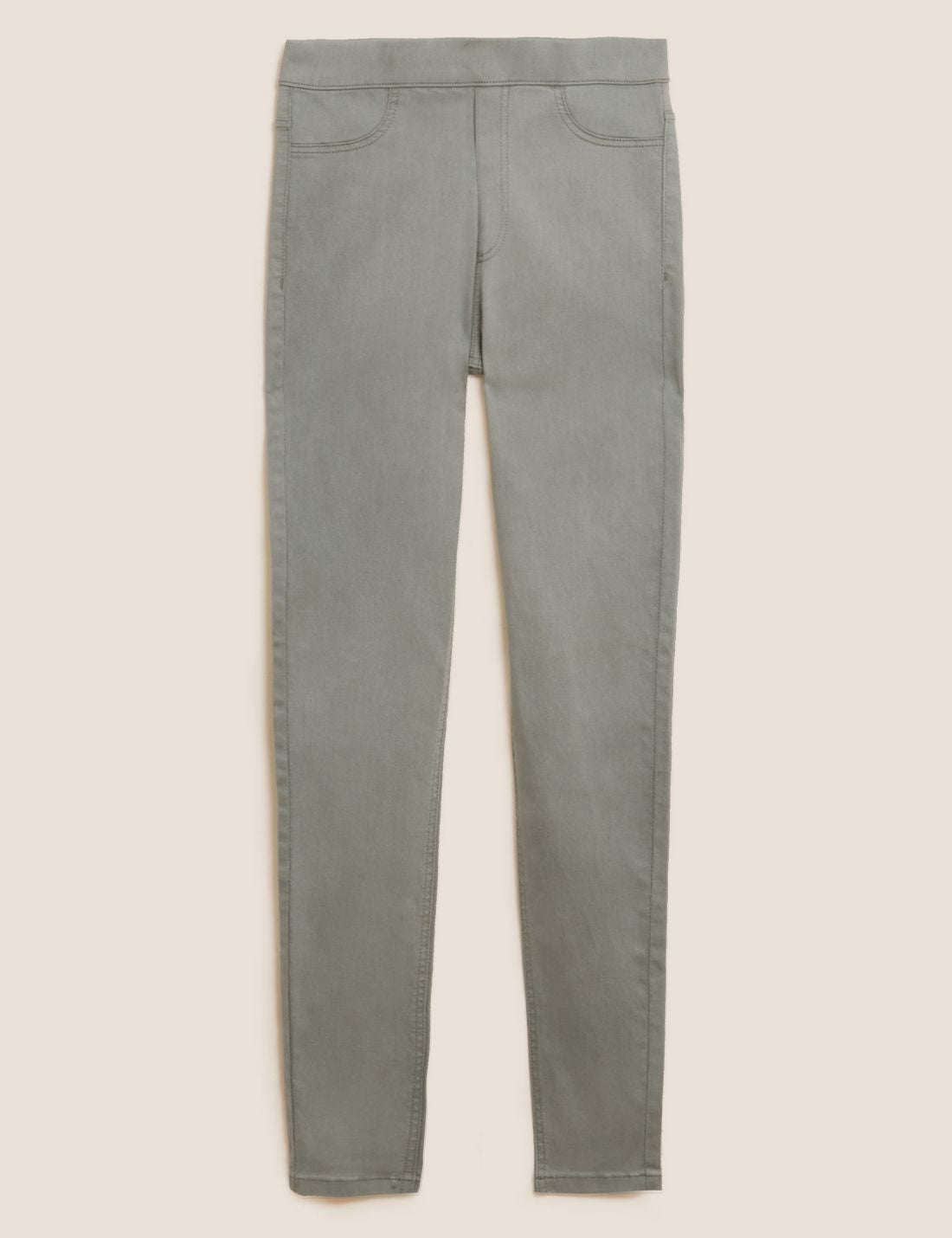 Yüksek Bel Jegging Jean Pantolon