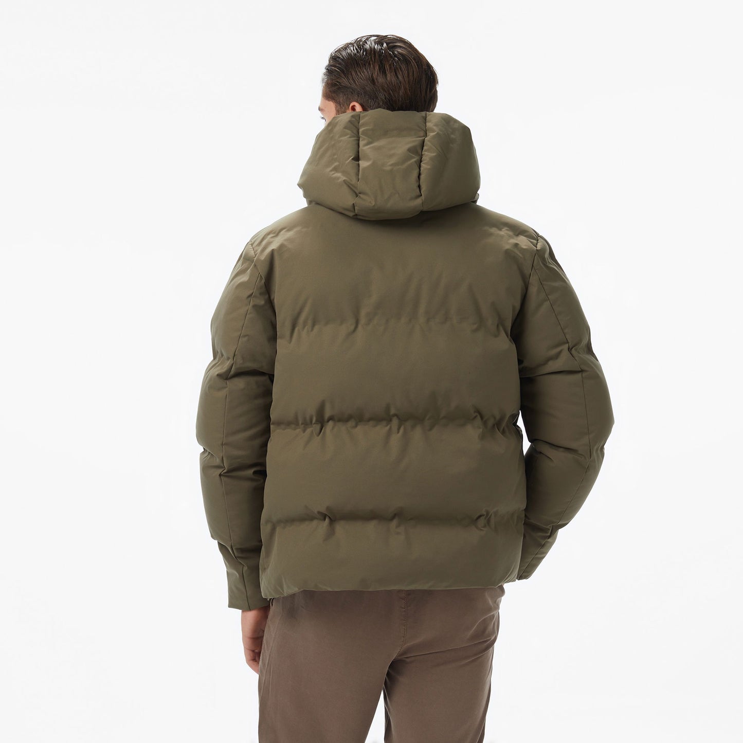 Nautica Erkek Yeşil Regular Fit Mont