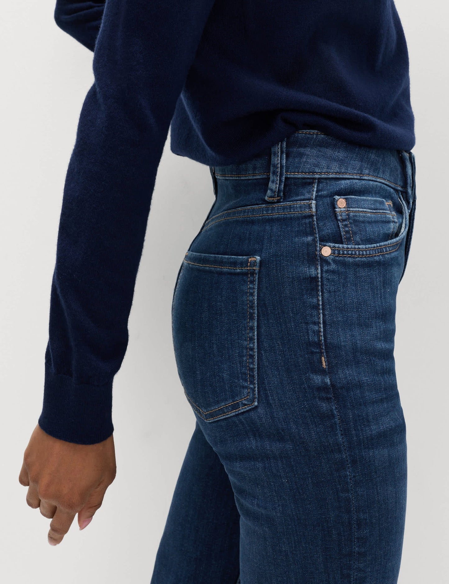 Harper Supersoft Yüksek Bel Jean Pantolon