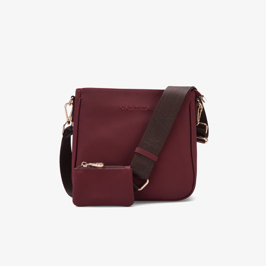 Nautica Kadın Bordo Omuz Çantası