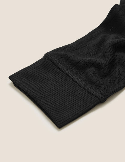Fitil Detaylı Legging Termal Tayt