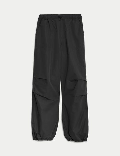 Regular Fit Wide Leg Kargo Pantolon