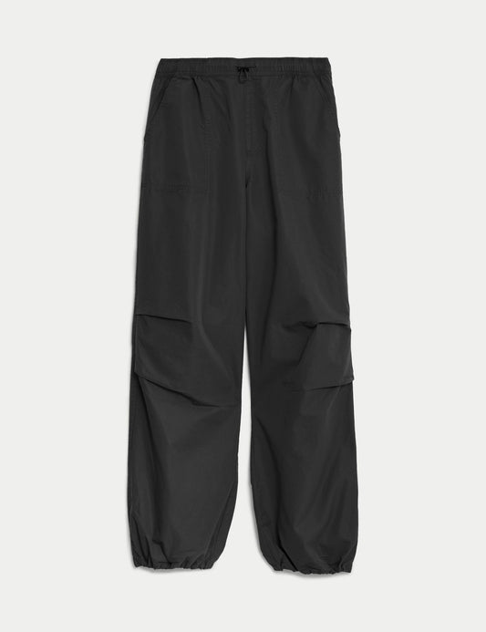 Regular Fit Wide Leg Kargo Pantolon
