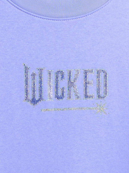 Açık Mavi Vintagesoft Wicked Crop Wedge Sweatshirt