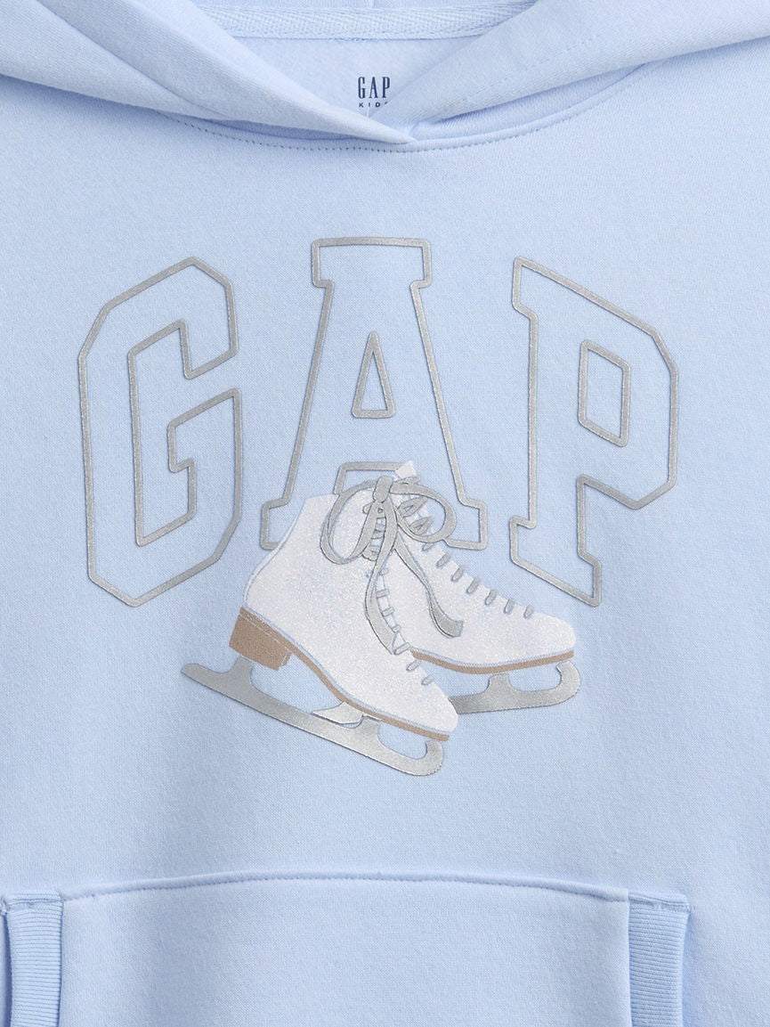 Açık Mavi Vintagesoft Arch Logo Sweatshirt