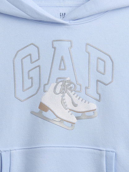 Açık Mavi Vintagesoft Arch Logo Sweatshirt